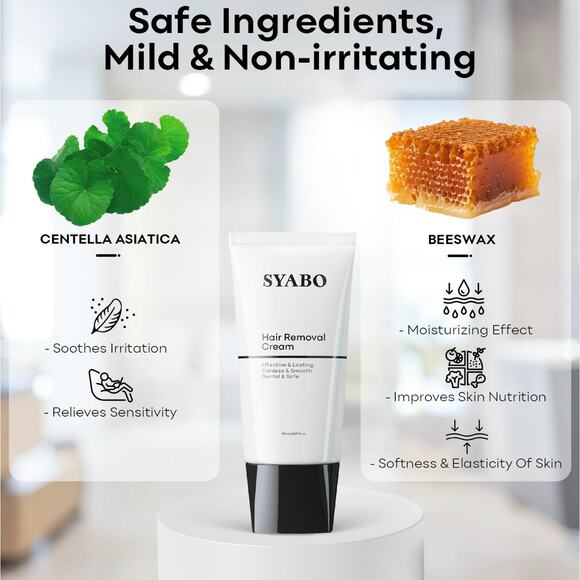 BRAND NEW IN BOX - Syabo Hair Removal Cream  150 ml / 5.07 fl oz - Picture 3 of 5